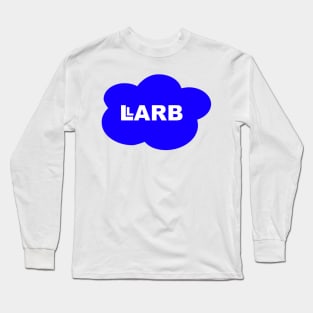 Blue LARB Studios Cloud | LARB Studios & Abelia Rose Long Sleeve T-Shirt